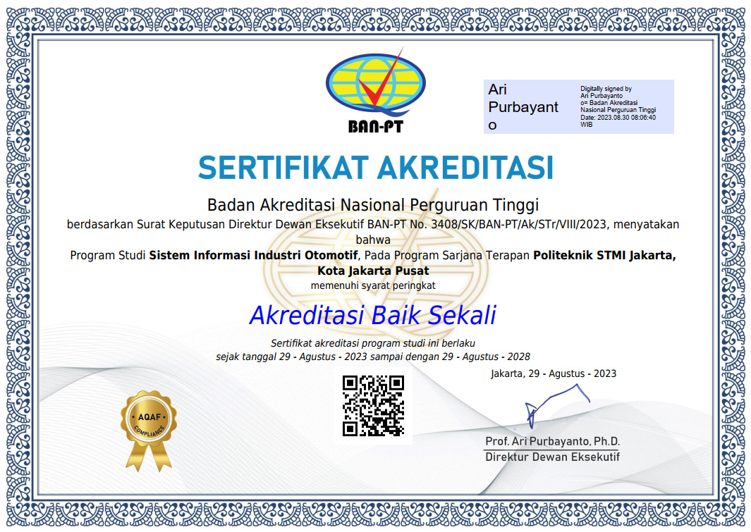 Sertifikat Akreditasi 2023–2028